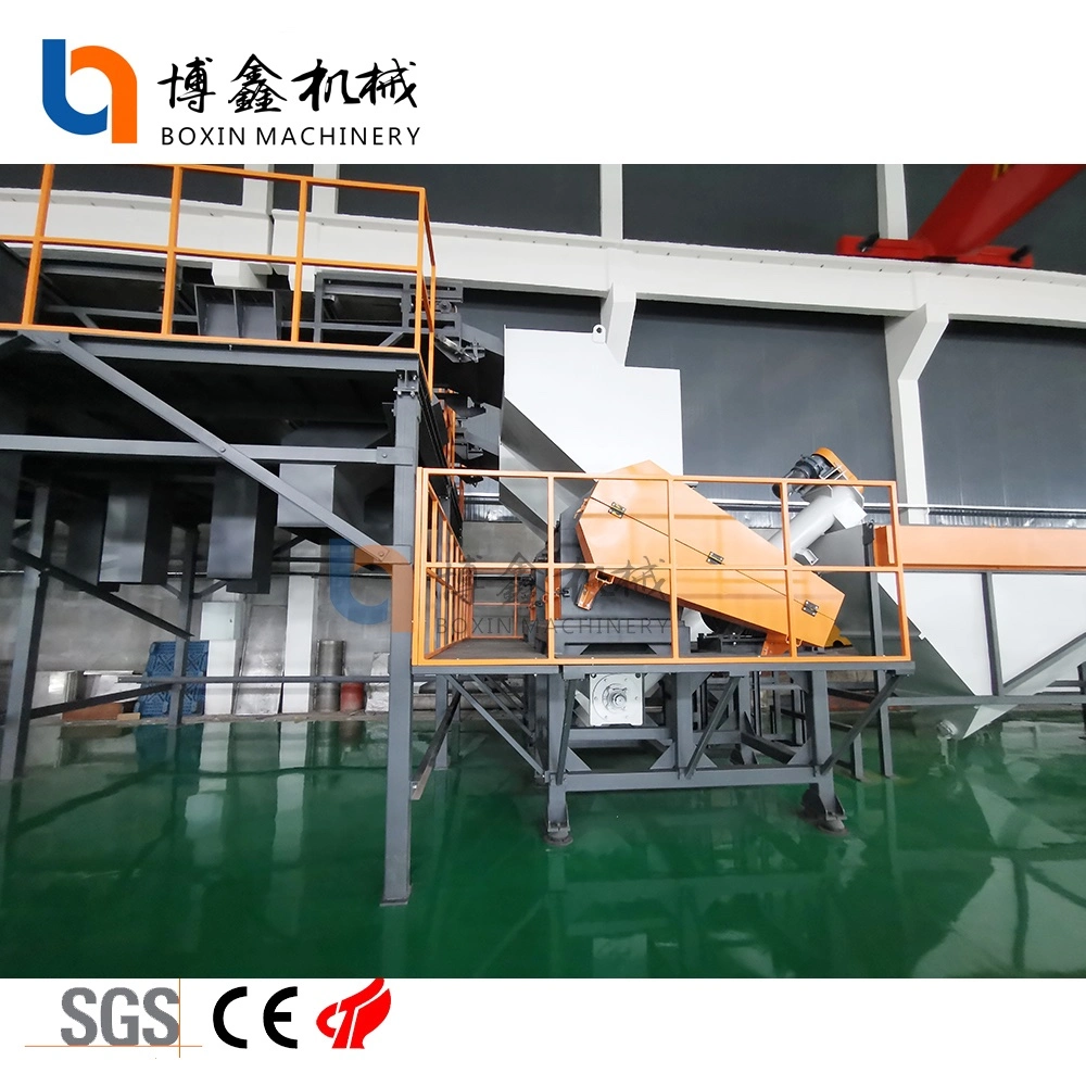 Pet Recycling Bottle Pet Bottle Recycling Equipment 500kg/H Plastic Pet Bottle Recycling Flakes Hot Washing Machine Environmental Equipment