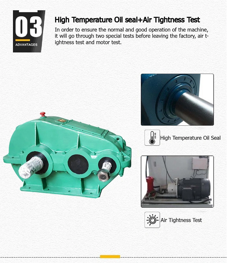 JZQ/ZQ soft tooth surface gear gearbox speed reducer