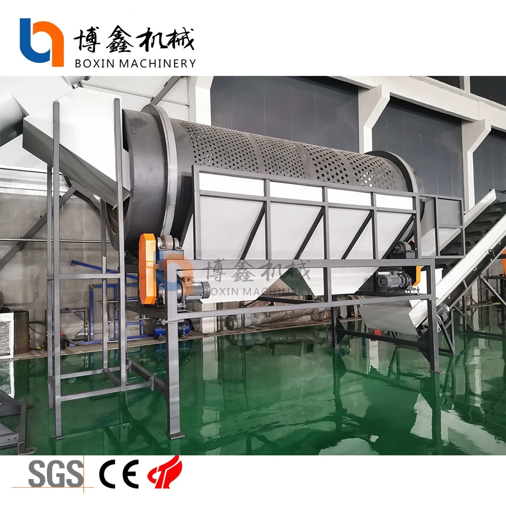 Pet Recycling Bottle Pet Bottle Recycling Equipment 500kg/H Plastic Pet Bottle Recycling Flakes Hot Washing Machine Environmental Equipment