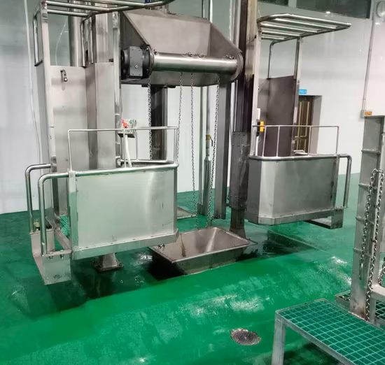 Attrezzatura per macello della macchina per macellazione dell'estrattore idraulico della pelle del bestiame per la linea di lavorazione della mucca da macello